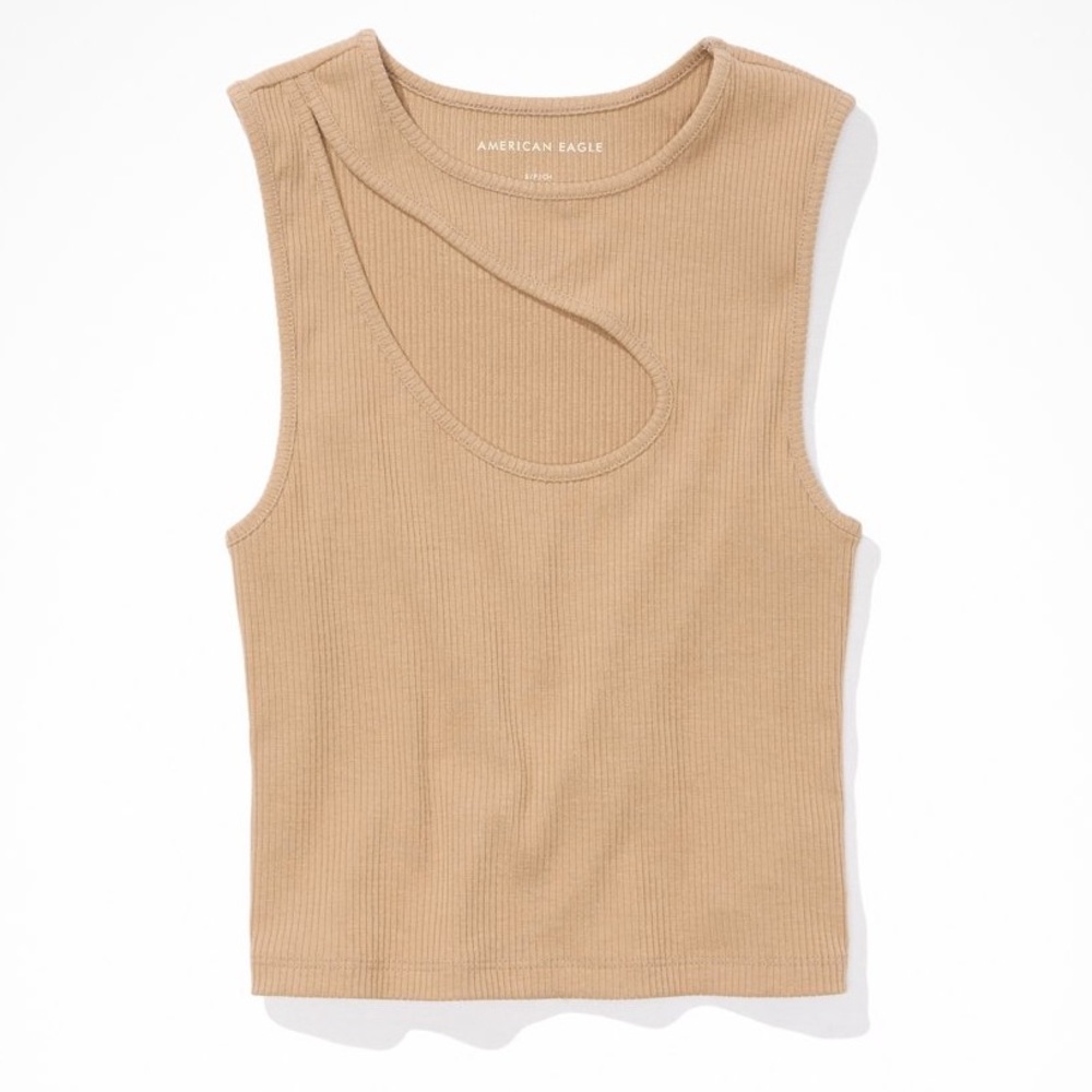 American Eagle Cutout Tank Top